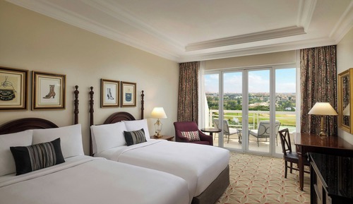 Deluxe Room, 2 Double Beds, Golf View (Deluxe Double, Lounge Access)