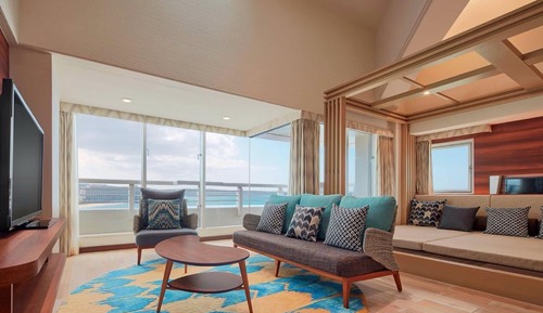 Suite, 1 King Bed, Balcony, Ocean View (Tower)