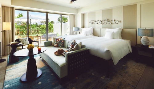 Club Room, 2 Twin Beds (PrivateGarden)