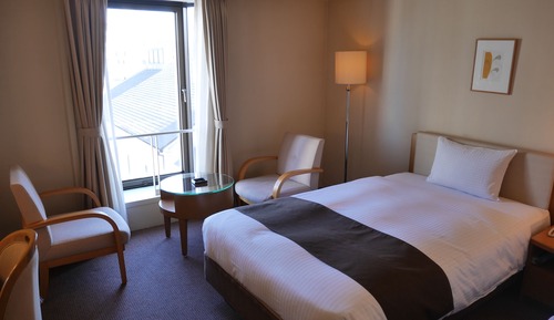 Superior Twin Room, Non Smoking (Single Use, 24.5sqm,with a 50-inch TV)
