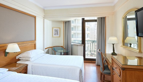 Room, 2 Twin Beds, Smoking, City View (Balcony)