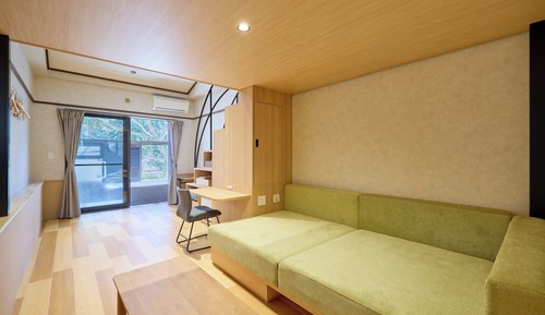 [Main Building, 2nd Floor]Loft room with open-air bath (non-smoking)