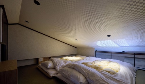[Main Building, 2nd Floor]Loft room with open-air bath (Japanese-style room) / Non-smoking