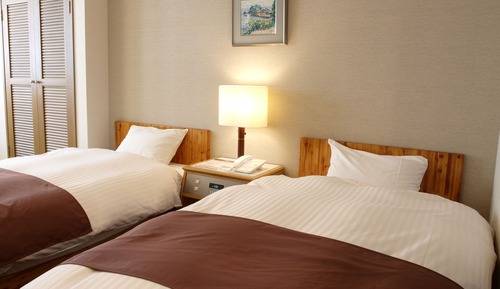 Twin Room, Shared Bathroom (with Tatami area)  for Japanese Cuisine 