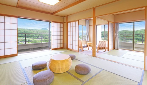 Standard Japanese-Style Room with 12+4.5 Tatami Mats - Non-Smoking