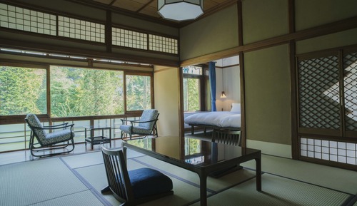 KIRITSUBO Japanese-Western style room with Garden View
