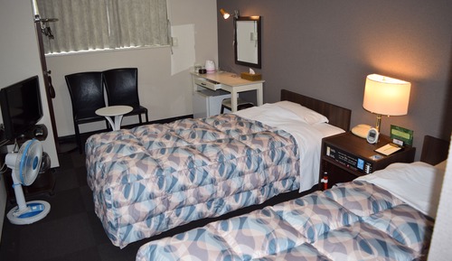 Standard Twin Room, 2 Twin Beds, Smoking, City View