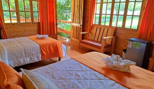 Triple Room, Patio, Courtyard View
