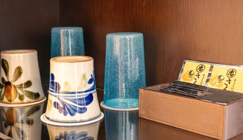 Private open-air Onsen bath / Deluxe Twin Room with Tatami Area / Ocean View