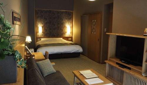 Deluxe Double Room with Private Hot Spring, Non Smoking, 【River View】