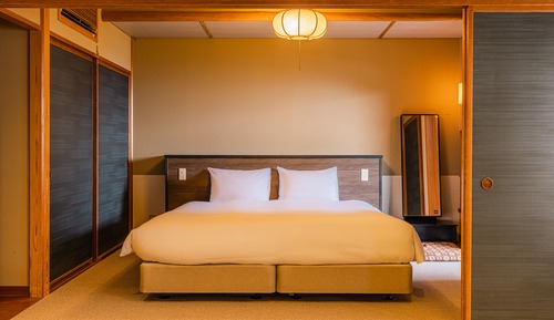 Japanese Style King-bed Room with Open Air Bath, Non Smoking