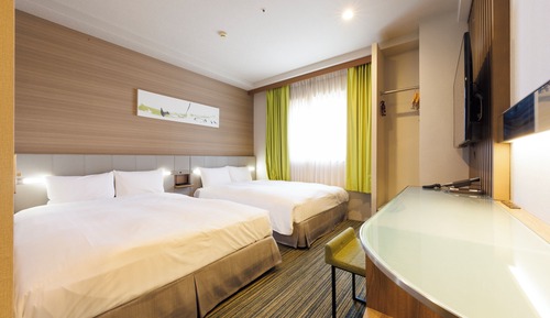 Twin Room, 2 Double Beds, Non Smoking