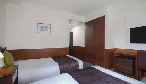 Twin Room Assigned at Check-in (18m or larger) [Non-smoking]
