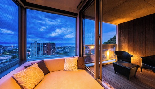 Duplex with Open Air Bath, Annex (Tsukinoso), Non Smoking