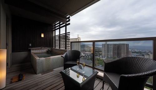 Superior Double Room with Open Air Bath, Annex (Tsukinoso), Non Smoking