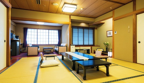 Premium Japanese Style Room, Semi Open-air Bath