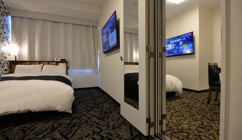 Connecting Quad Room (Double x Double) - Non-Smoking for 4 Guests