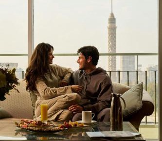 Presidential King Suite with Nile View - Club Lounge Access