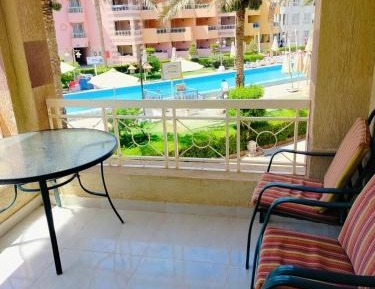 Studio with Pool View