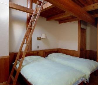Family Room with Loft and Shared Bathroom