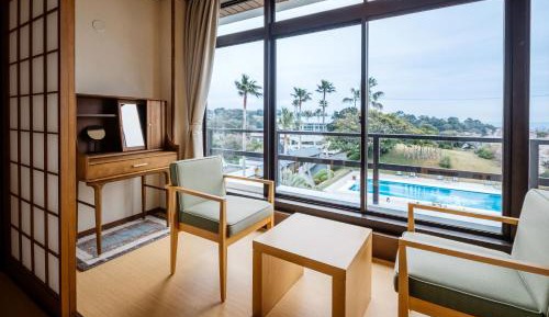 Japanese-Style Room with Garden View