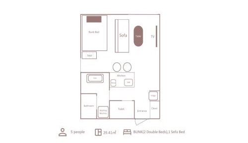 Standard 3 Beds A