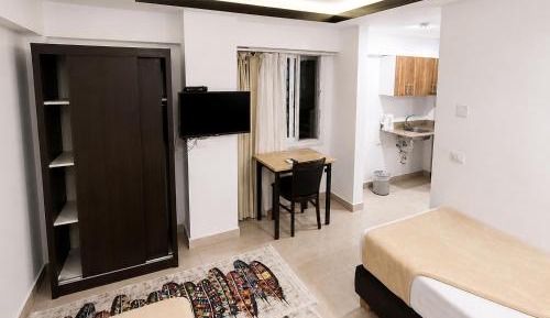 Studio Apartment with Balcony