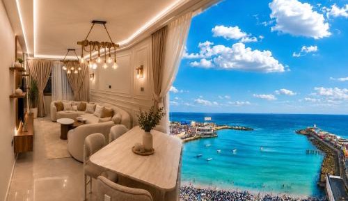 Two-Bedroom Apartment with Balcony and Sea View