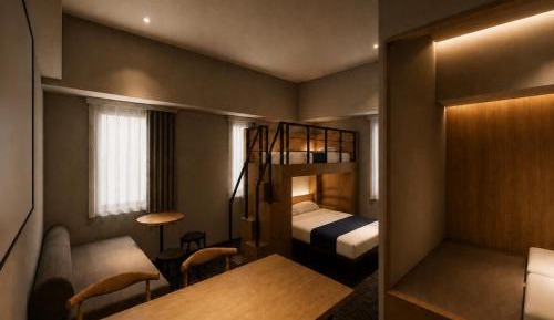 Deluxe 5 Beds - Bunk Style