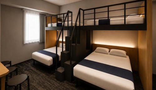 Moderate 4 Beds - Bunk Style