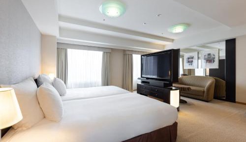 Premium Twin Room with Tateyama Mountain View - High Floor