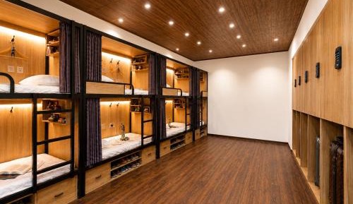 Single Bed in Dormitory Room