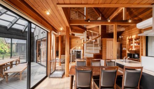 Pet Room Large cottage With hot spring & sauna & dog park to 6 people(Non-smoking)