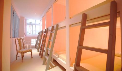 Single Bed in Female Dormitory Room