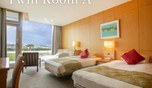 Twin Room A with Mt.Fuji and Enoshima View -16:00 Check in -10:00 am Check out - Non-Smoking