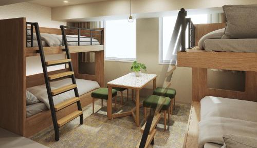 Compact Bunk Room