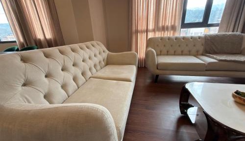 Three-Bedroom Premium Apartment with Balcony