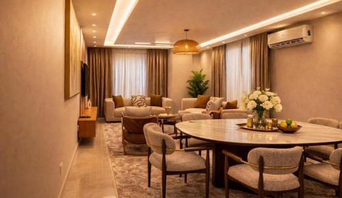 Three-Bedroom Premium Apartment with Balcony