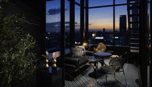 Duplex Suite with Washing Machine and View