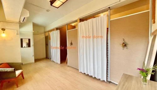 Bunk Bed in Female Dormitory Room  