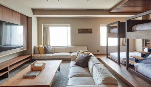 Family Room with Bathroom