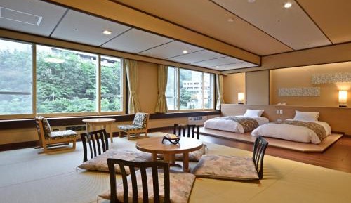 Deluxe Twin Room with Tatami Area - Non-Smoking