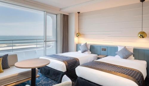 Comfort Twin Room with Sea View with Private Bathroom - Non-Smoking