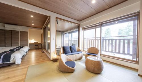 (302) Triple Room with Private Open-Air Onsen