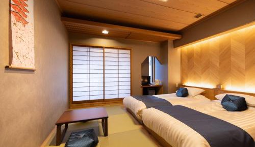 【Renovated】Japanese-Western Deluxe Twin Room - Non-Smoking - No Meals