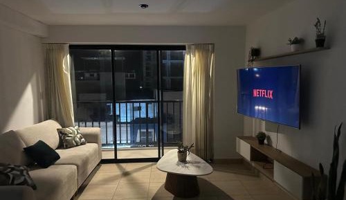 Two-Bedroom Apartment with Balcony and Sea View