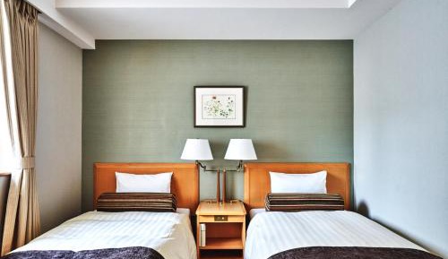 Twin Room with Tatami Area Condo - Non-Smoking