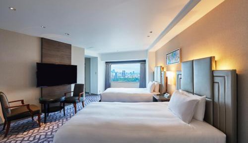 Garden Tower Suite Twin - Non-Smoking, Breakfast Included (Free breakfast for kids sharing a bed)