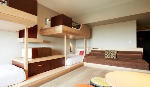 Concept Room with Bunk Beds and Park View (4 people) - HYLN