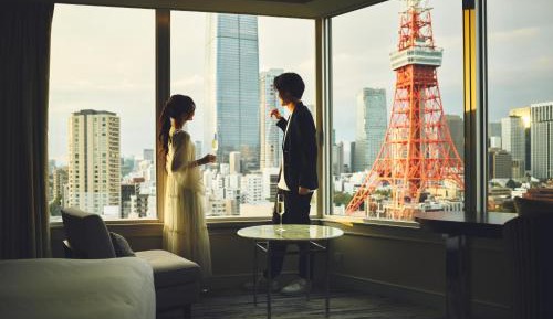 (High Floor) Corner King Room - Non Smoking with Tokyo Tower View